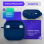 Чехол силиконовый Gurdini для Airpods 4 (темно синий) цена